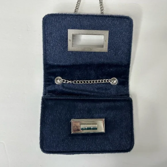 Urban Expressions Jubilee Vegan Faux Calf Hair Clutch - Picture 3 of 9